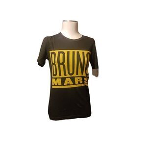 Bruno Mars tour tee band tee